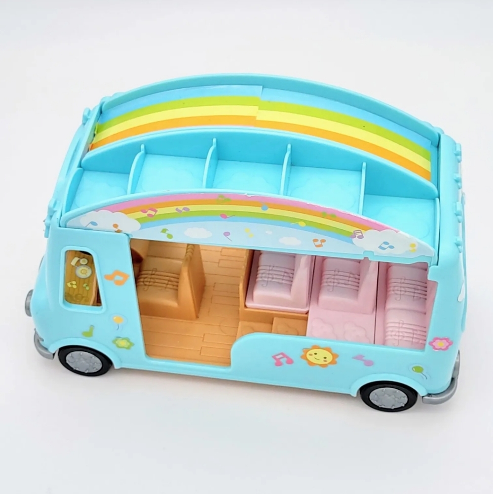 Calico Critters Sylvanian Families Sunshine Nursery Bus